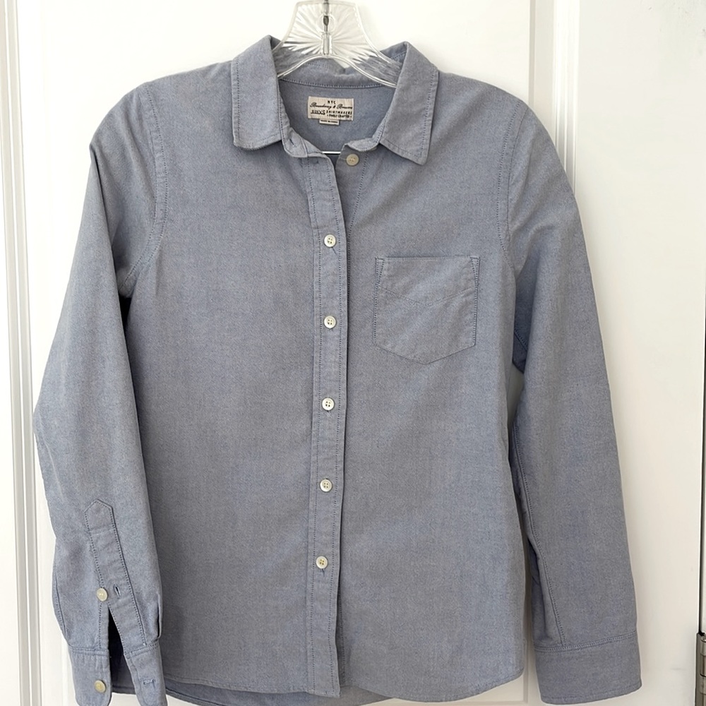 Madewell Broadway & Broome Women’s Chambray Shirt - Size XS